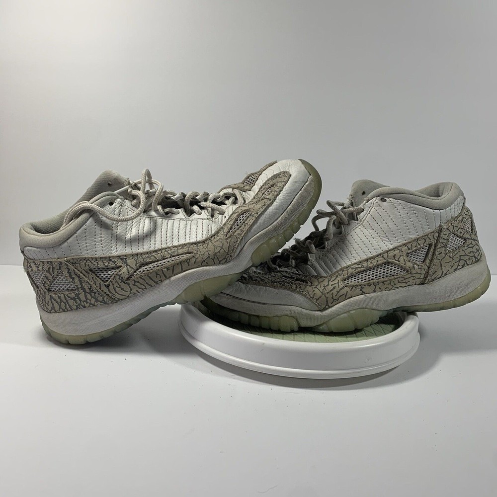 Nike Air Jordan 11 Retro Low IE Cobalt 2003 size 8 mens Gray white sneakers